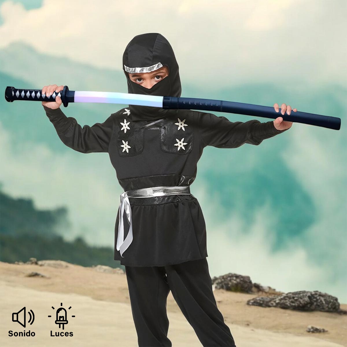 Espada Ninja Katana Samurai Halloween